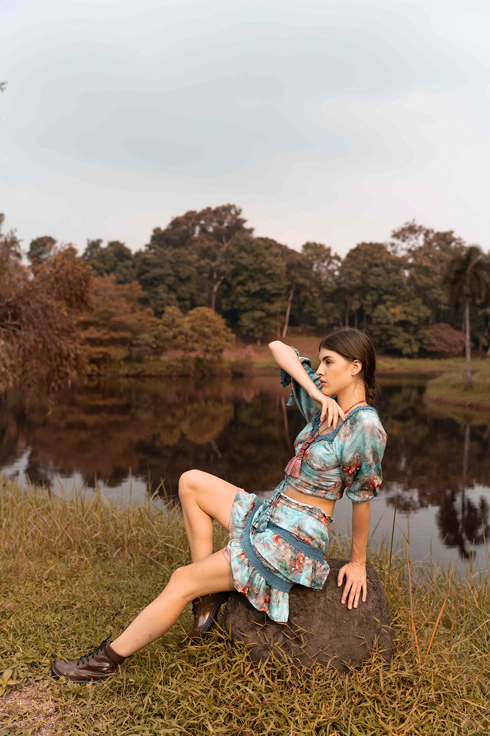 Aveline Crop Top, sustainable fashion for the free-spirited boho soul