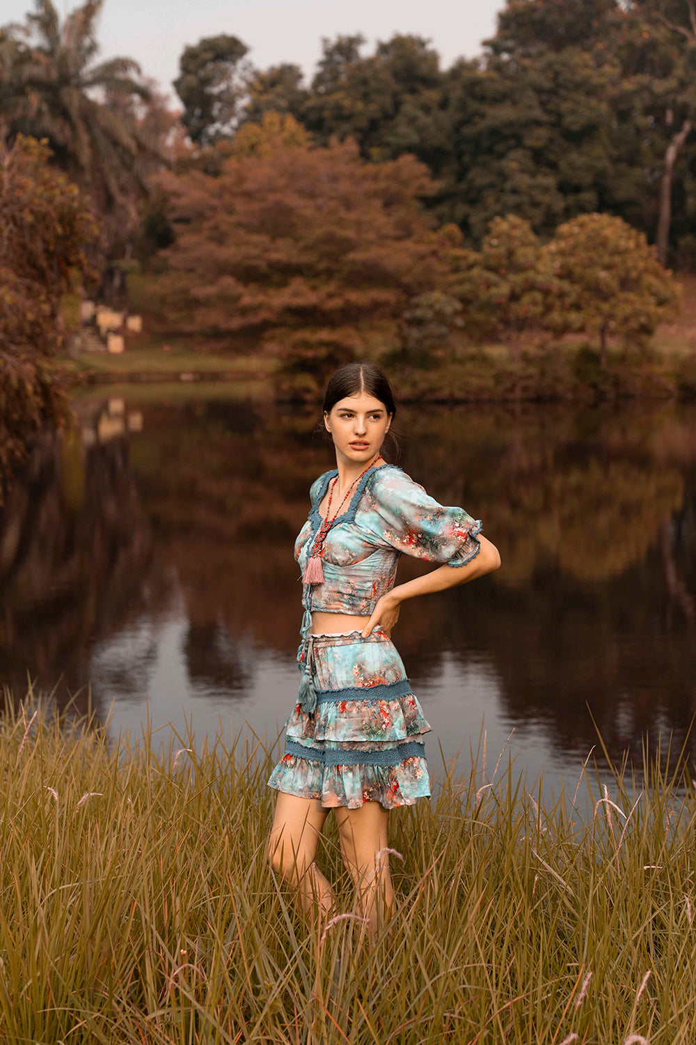Meet the makers behind the Aveline Crop Top, your sustainable boho choice