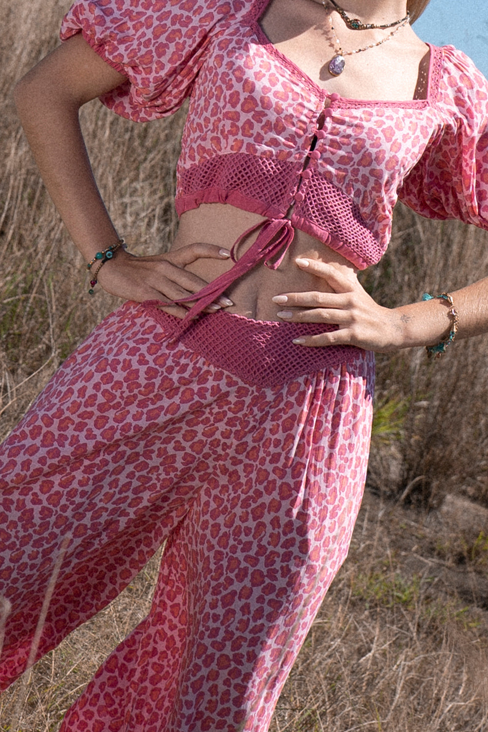 Clover Culottes - Magenta - Into the Wild by Tulle and Batiste