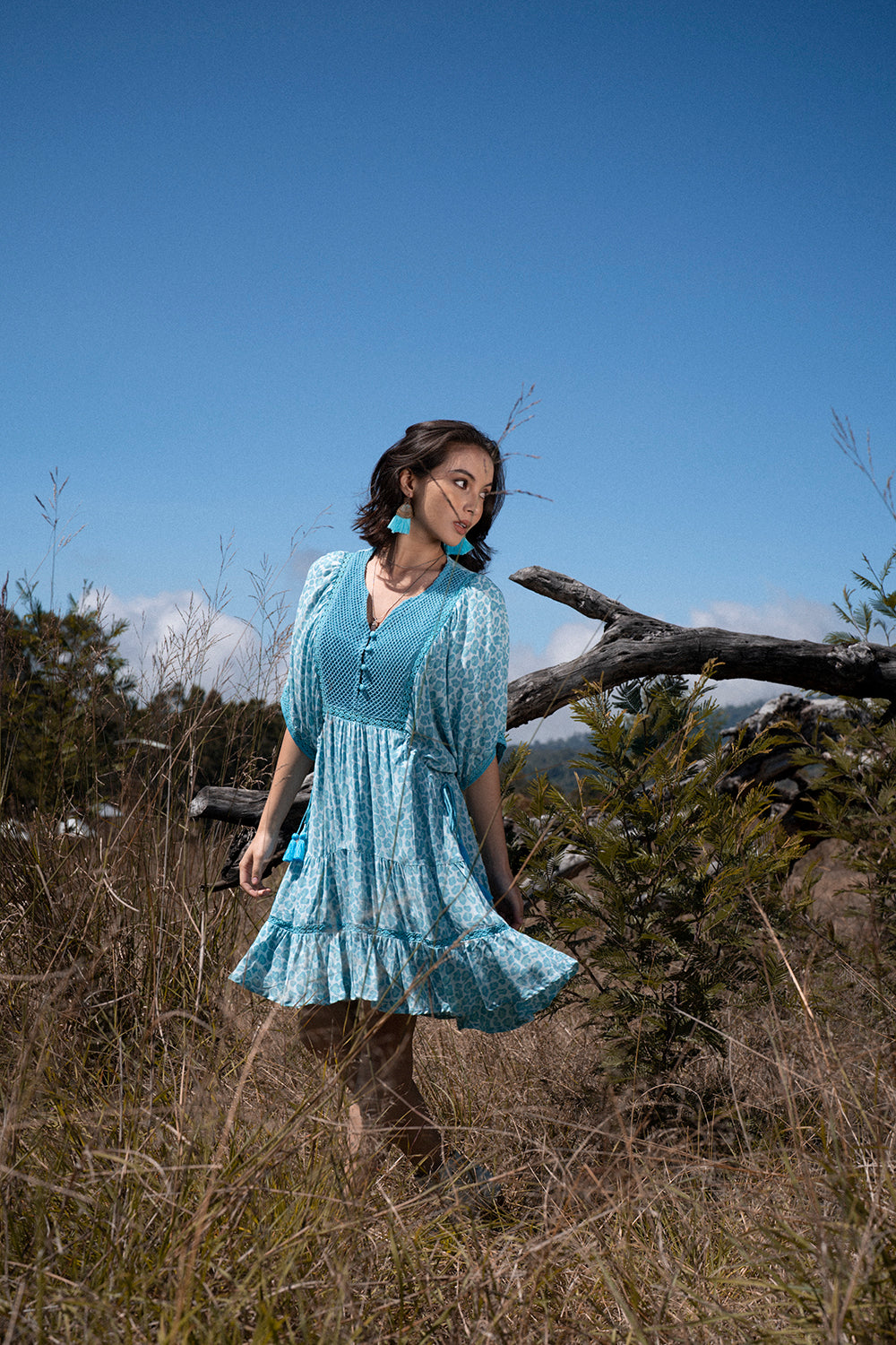 Daisy Playdress - Turquoise - Into the Wild by Tulle and Batiste