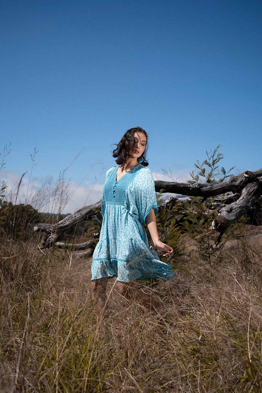 Daisy Playdress - Turquoise - Into the Wild by Tulle and Batiste