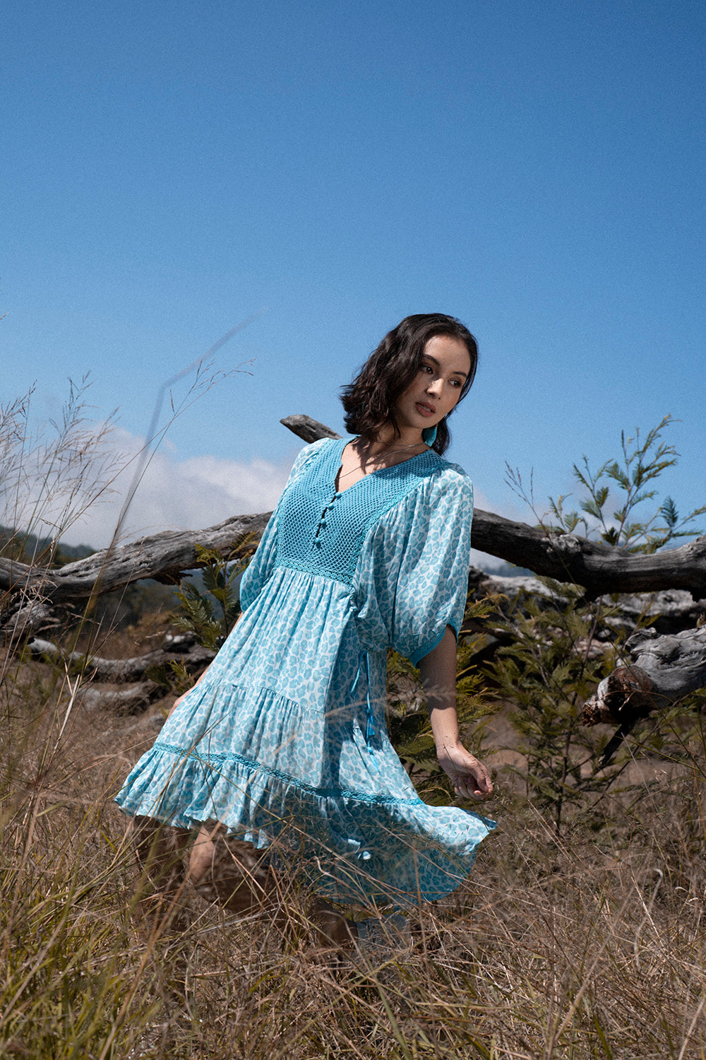 Daisy Playdress - Turquoise - Into the Wild by Tulle and Batiste