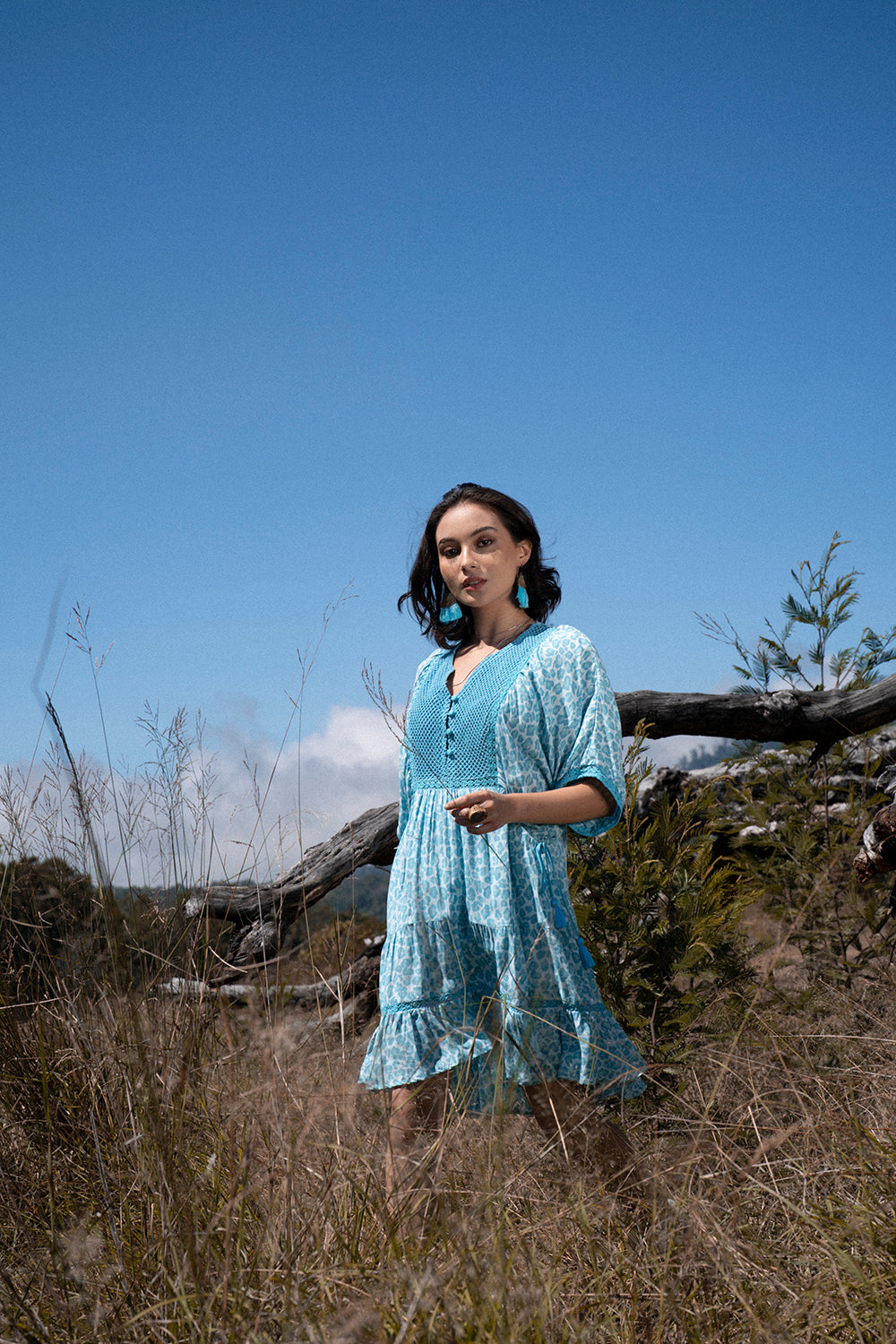 Daisy Playdress - Turquoise - Into the Wild by Tulle and Batiste