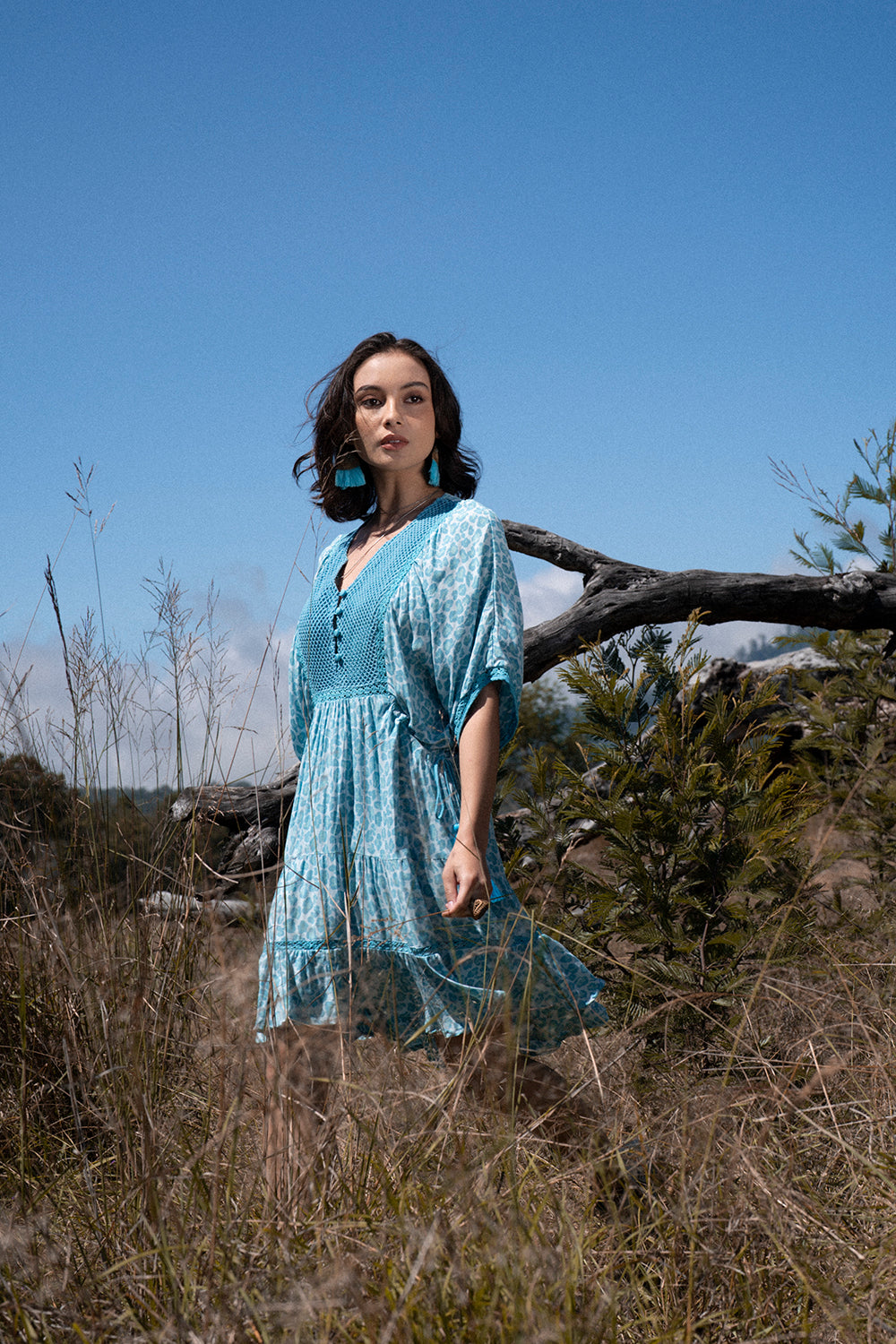 Daisy Playdress - Turquoise - Into the Wild by Tulle and Batiste