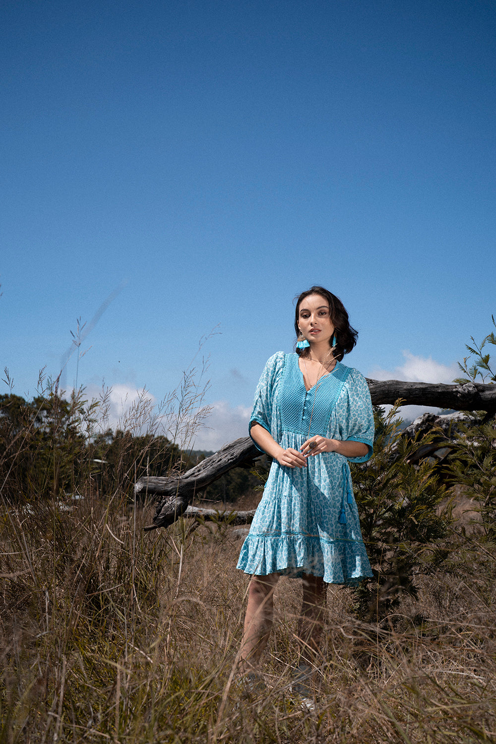 Daisy Playdress - Turquoise - Into the Wild by Tulle and Batiste