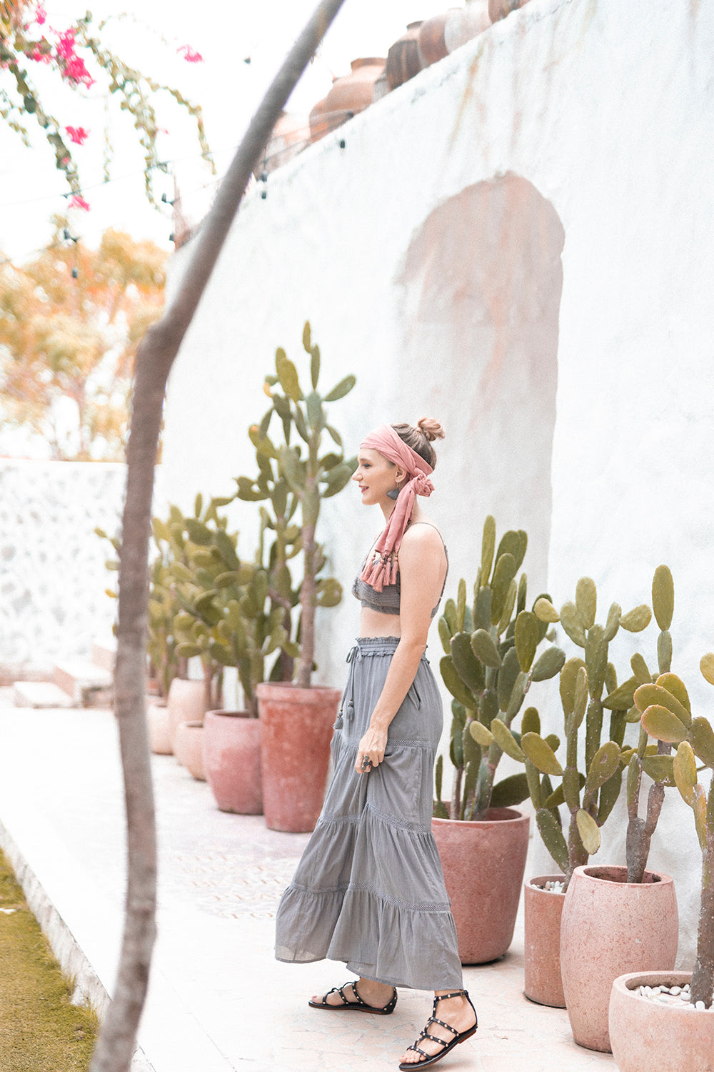 Elsie Crochet Bralette - Slate Grey - Dreamweaver by Tulle and Batiste