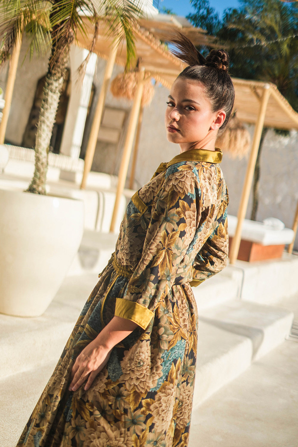 Tulle and Batiste Giulietta Maxi Dress in silk, a celebration of handmade slow fashion