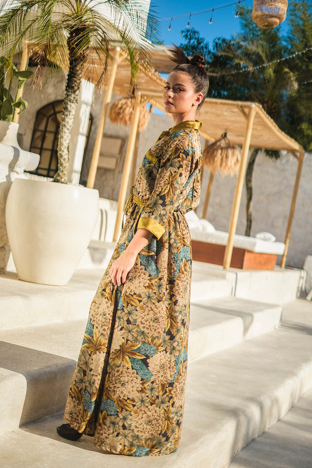 Tulle and Batiste’s silk Giulietta Maxi Dress, handmade with slow fashion values