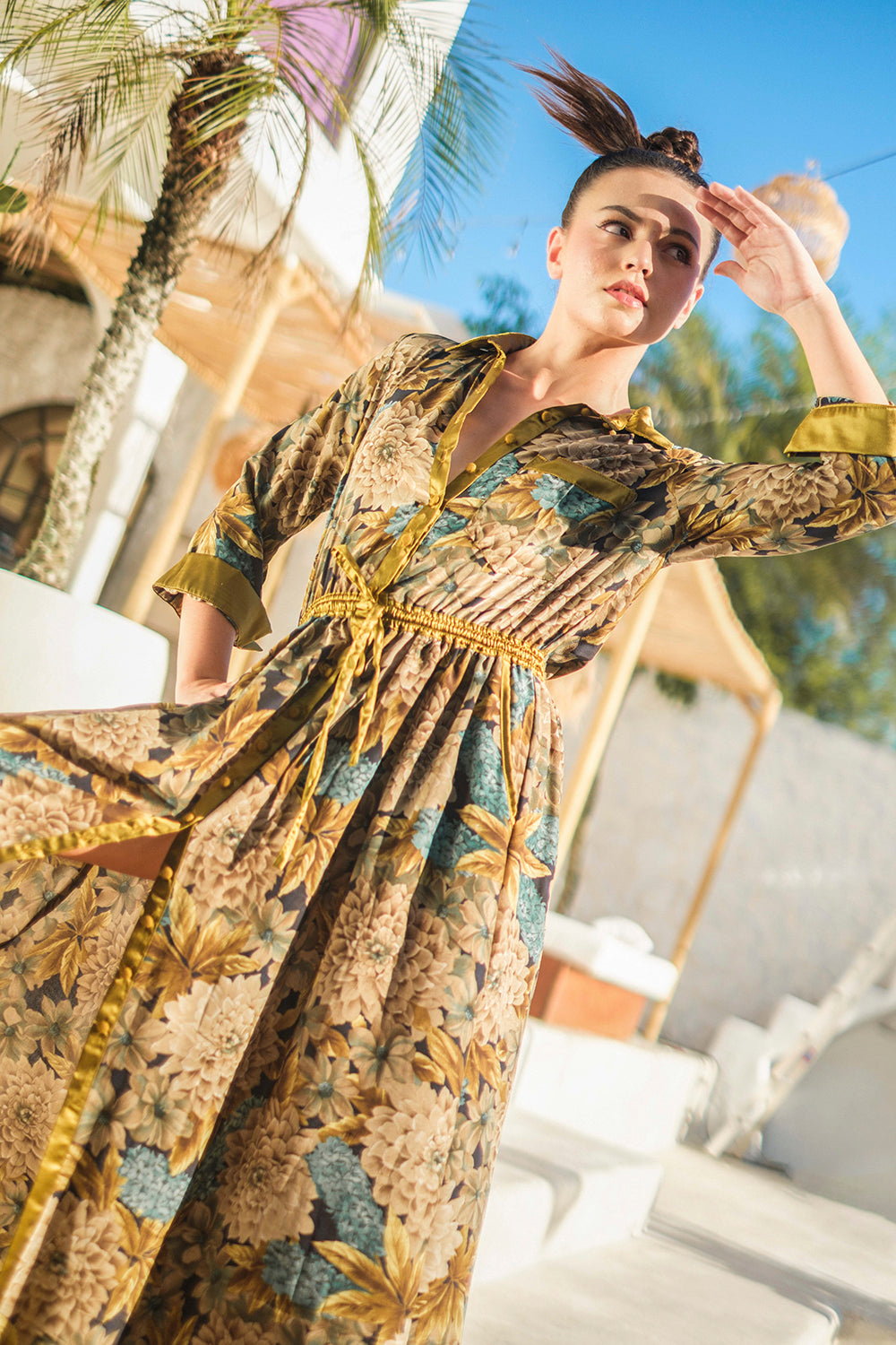 Silk Giulietta Maxi Dress by Tulle and Batiste, handmade and slow fashion approved