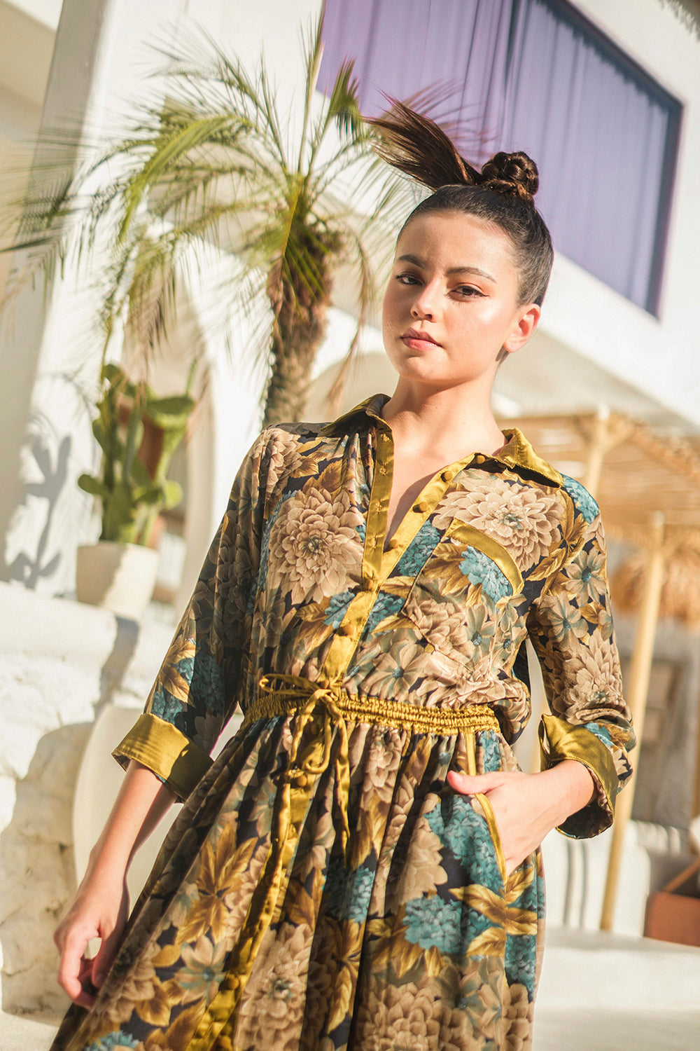 Tulle and Batiste’s ethically produced Giulietta Maxi Dress, handmade in soft silk