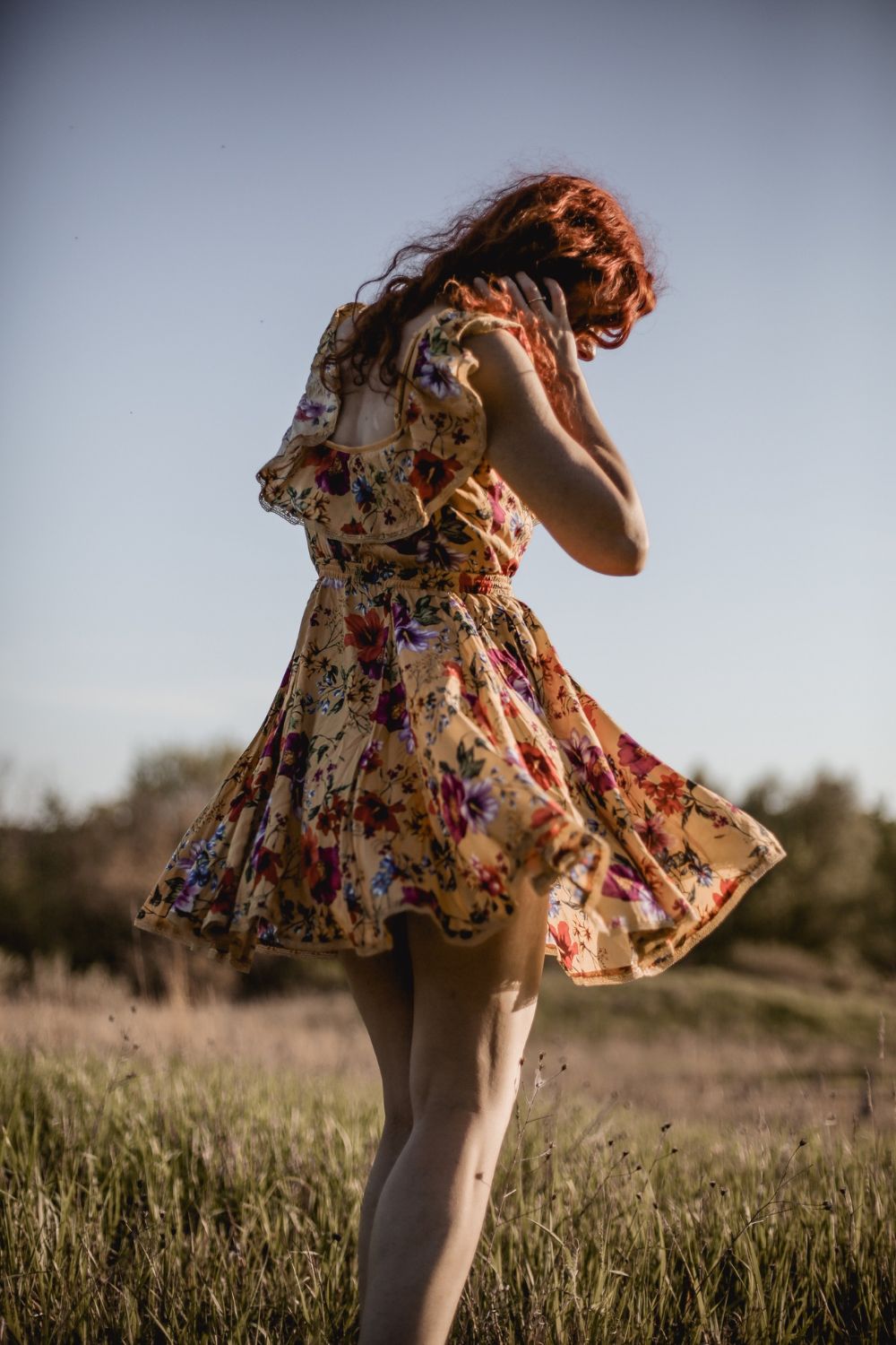 Harmonia Mini Dress in Dandelion by Tulle and Batiste
