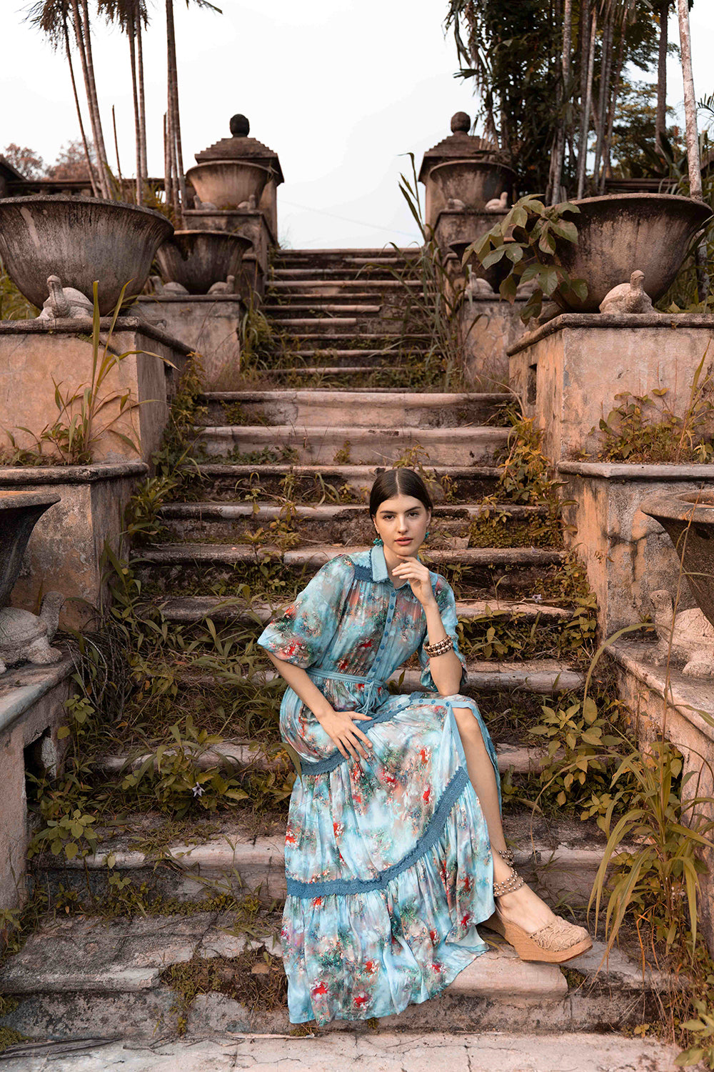 Kimberly Maxi Dress - Enchanted Blue