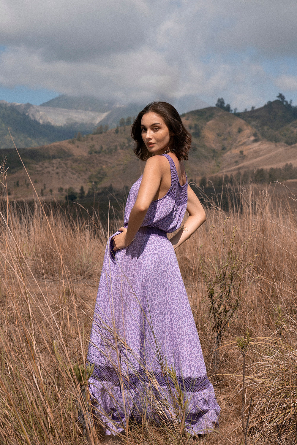 Lily Camisole Top - Lilac - Into the Wild by Tulle and Batiste