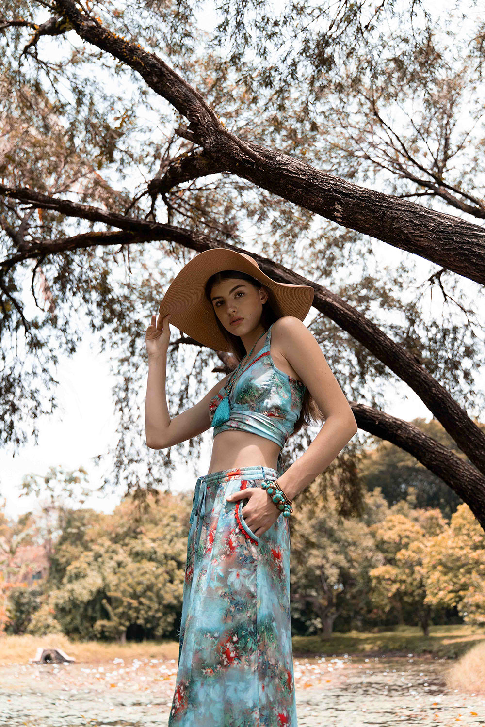 Airin Bralette - Forest Blue by Tulle and Batiste - Ethical Slow Fashion - Free Shipping - Easy Returns