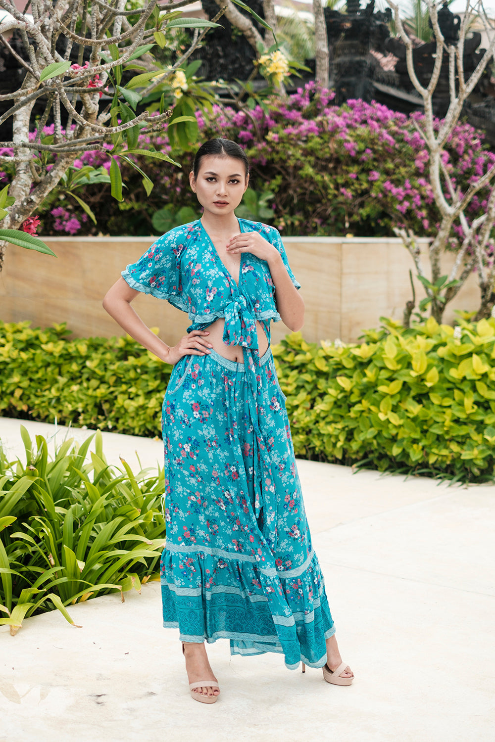 Discover the ethically made Tumi Cape Dress by Tulle and Batiste, crafted with care for people and the planet.