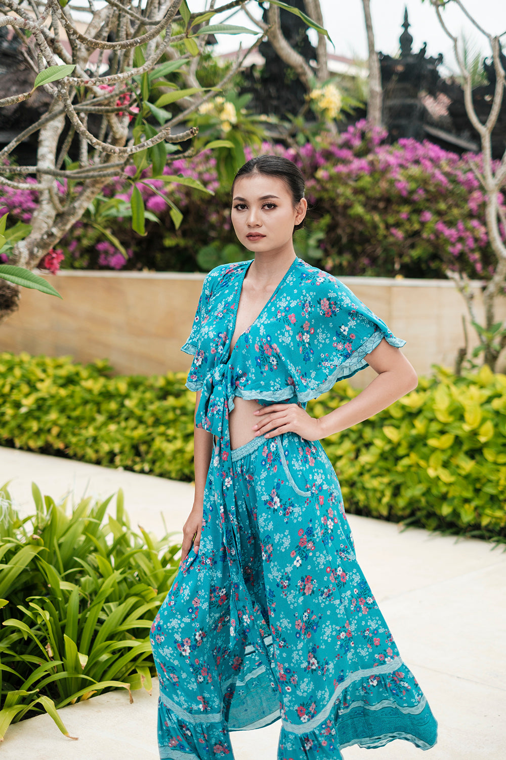 The size-inclusive Tumi Cape Dress by Tulle and Batiste, designed for everyone with complimentary custom tailoring.