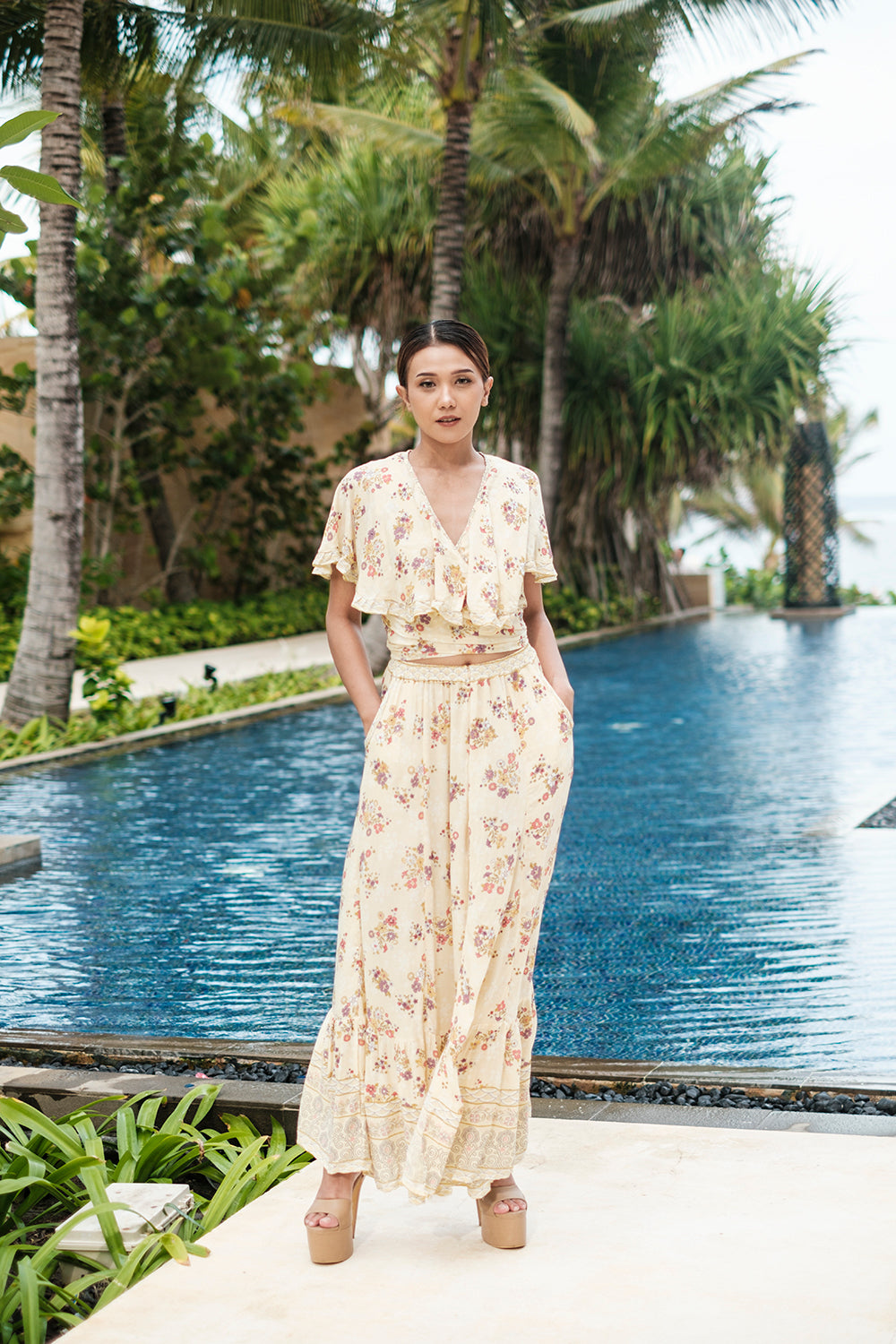 Discover the ethically made Tumi Cape Dress by Tulle and Batiste, crafted with care for people and the planet.