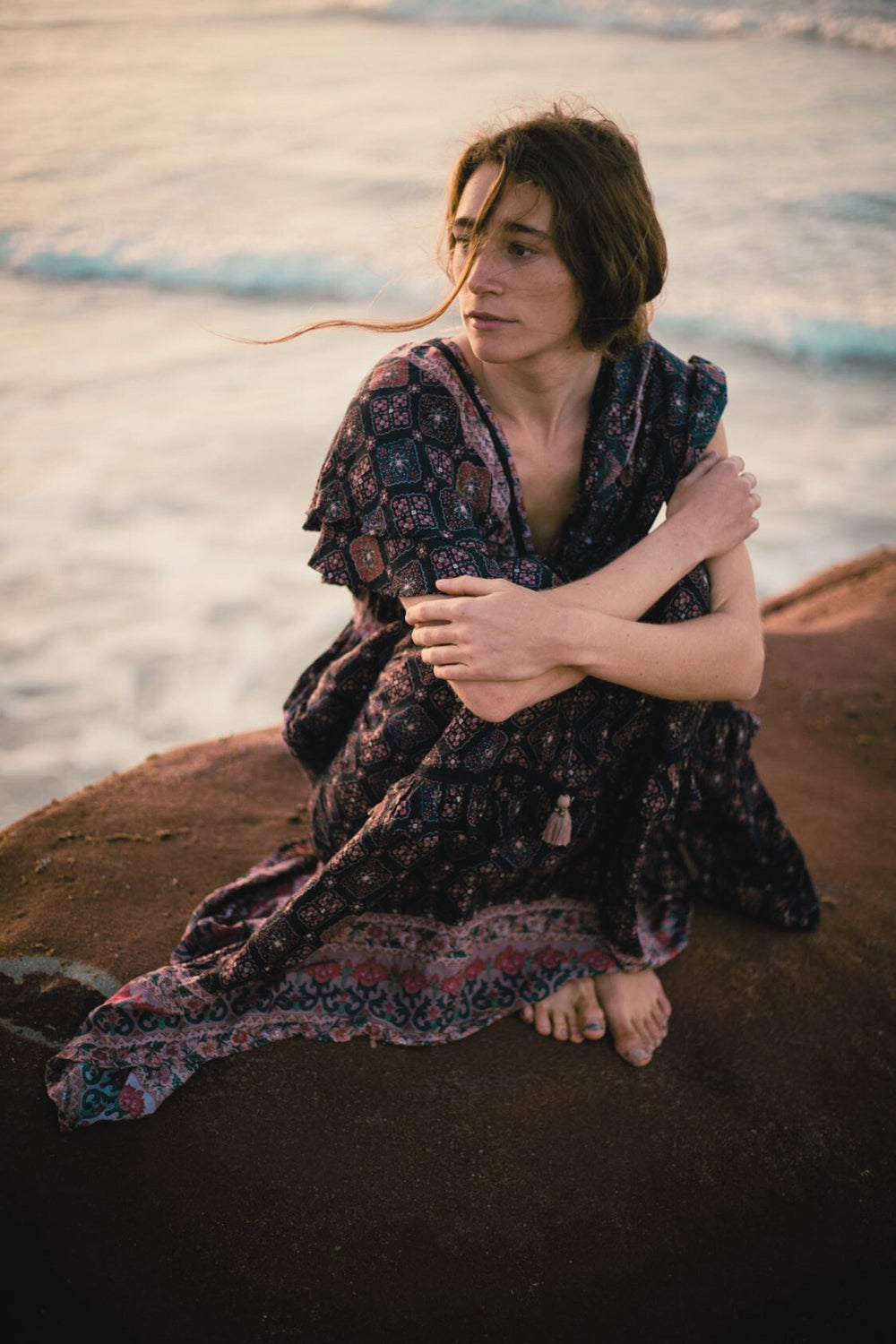 Yasmine Gown - Moonless Night by Tulle and Batiste