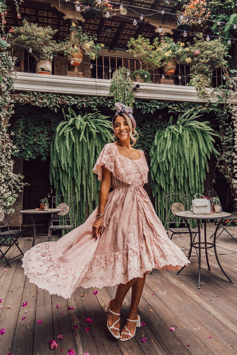 Aurora Gown - Blush - Tulle and Batiste