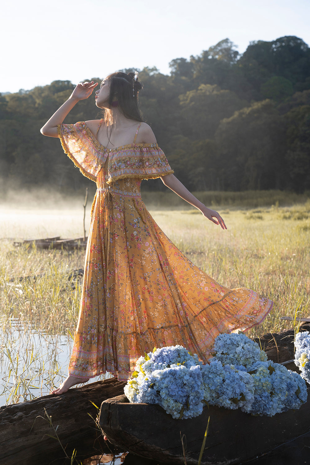 slim fit dress slacks Shop the Exquisite Lyra Gown in Gold Mist