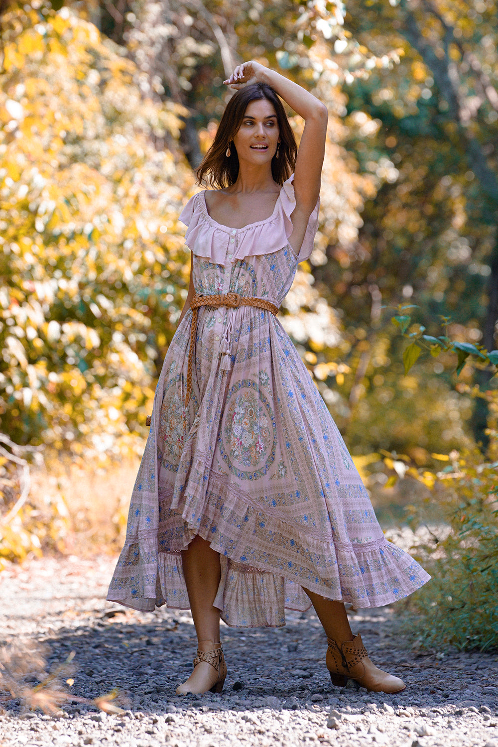 Evelyn Dress - Blush - Tulle and Batiste
