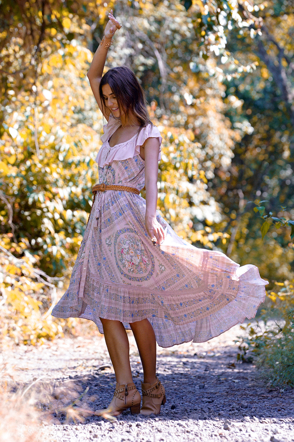 Evelyn Dress - Blush - Tulle and Batiste