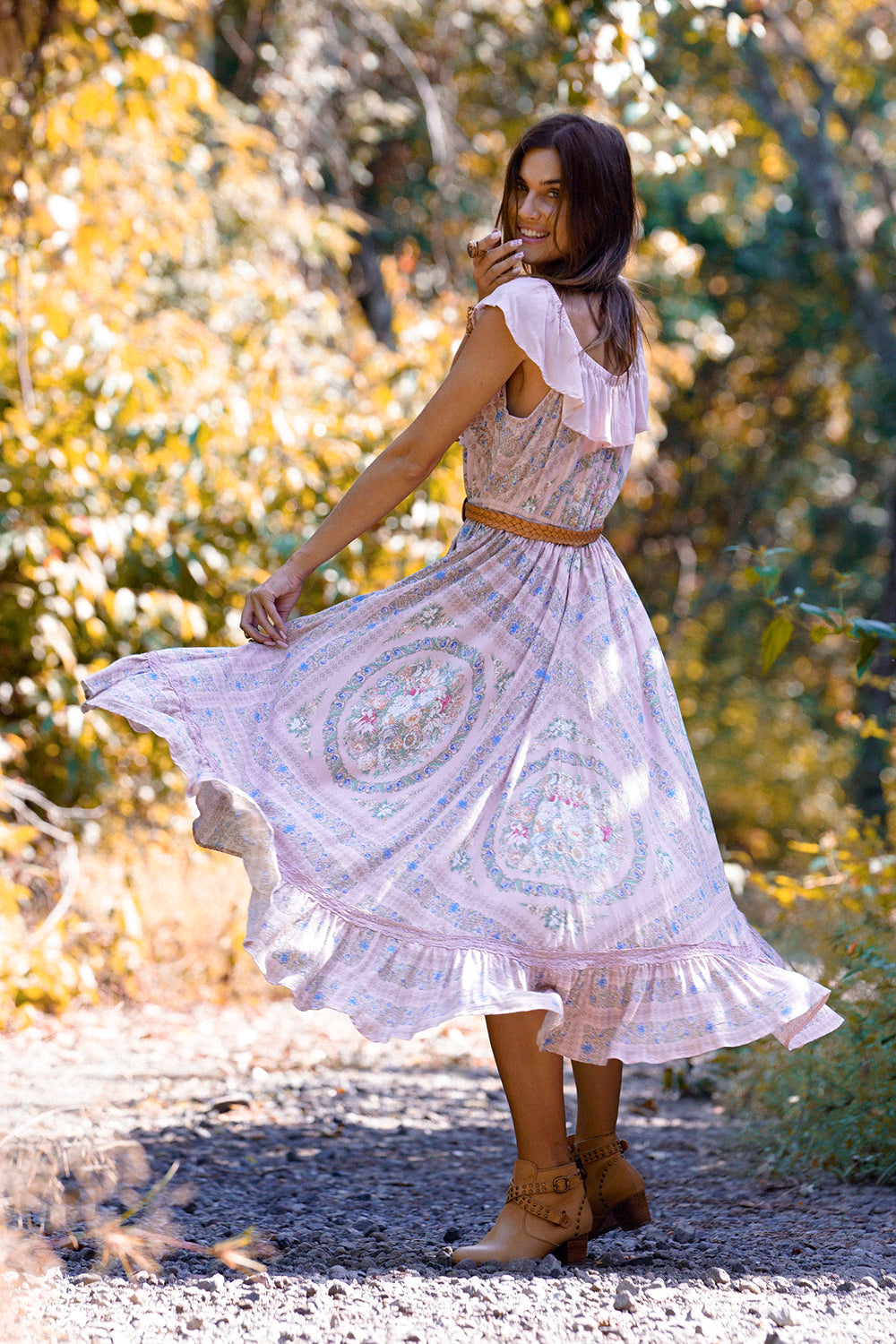 Evelyn Dress - Blush - Tulle and Batiste