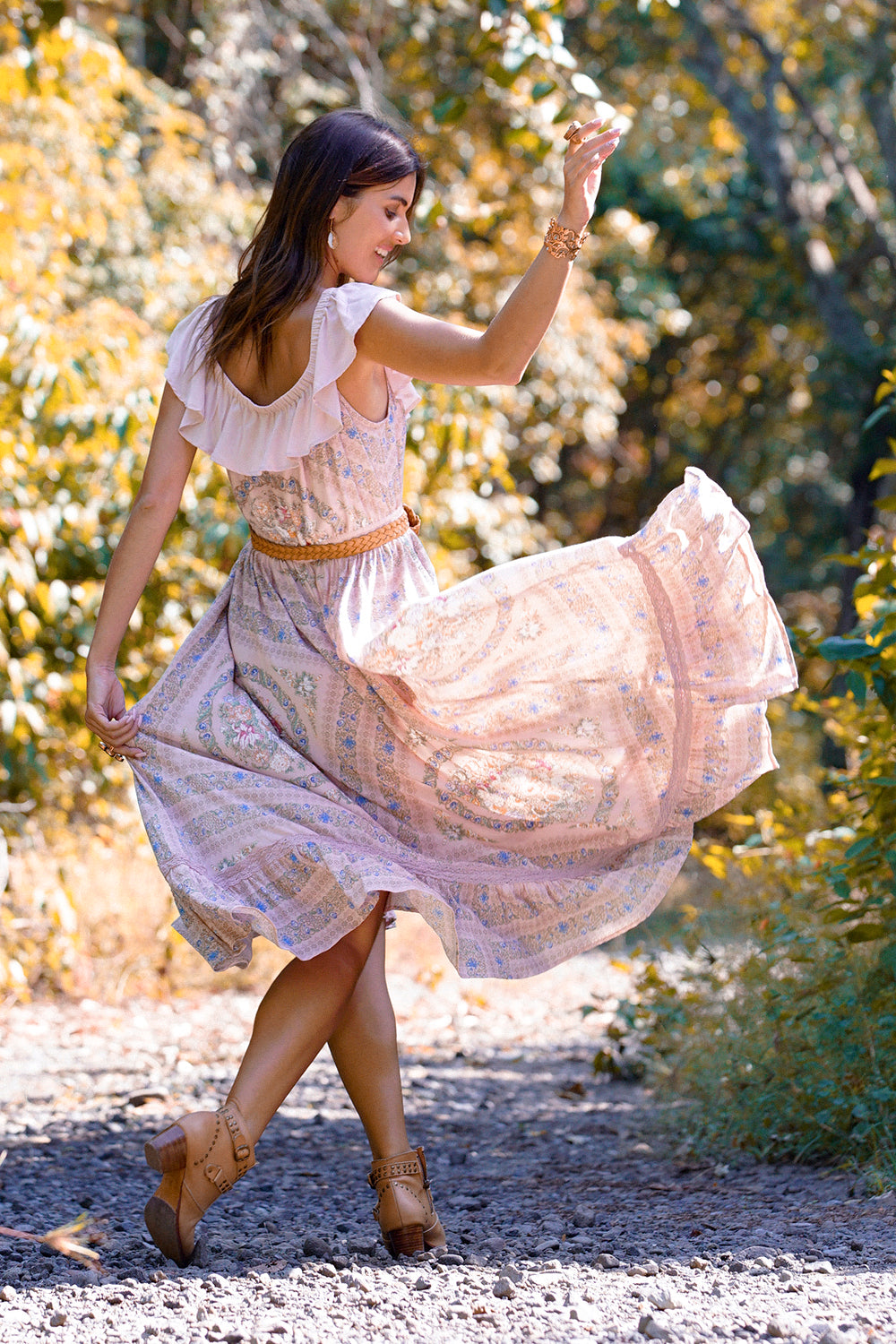Evelyn Dress - Blush - Tulle and Batiste