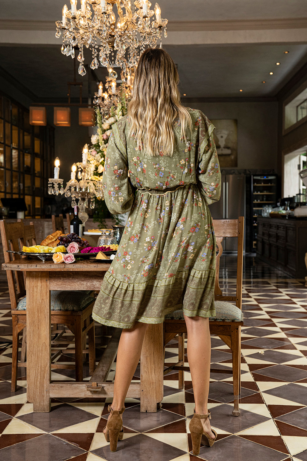 Grace Playdress - Olive - Daydreamer by Tulle and Batiste