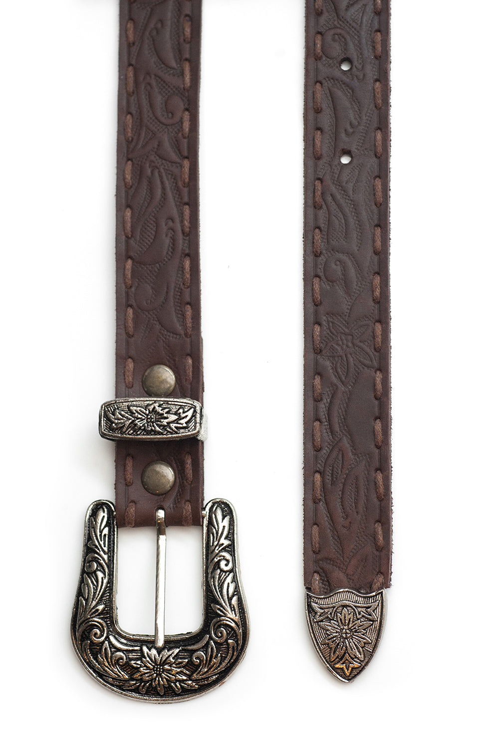 The Gypsy Queen Belt - Antique Brown - Tulle and Batiste