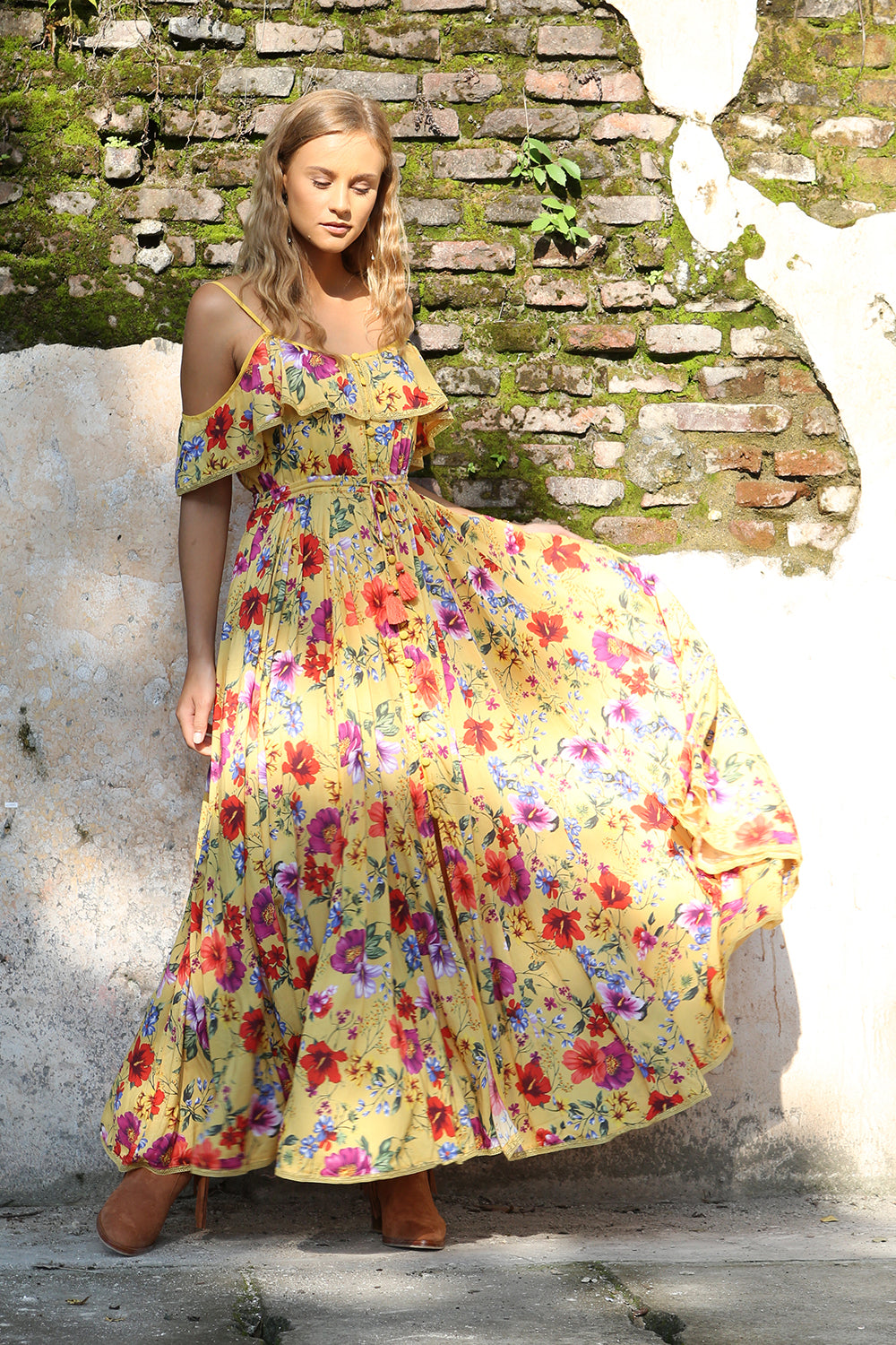 Harmonia Maxi Dress - Dandelion