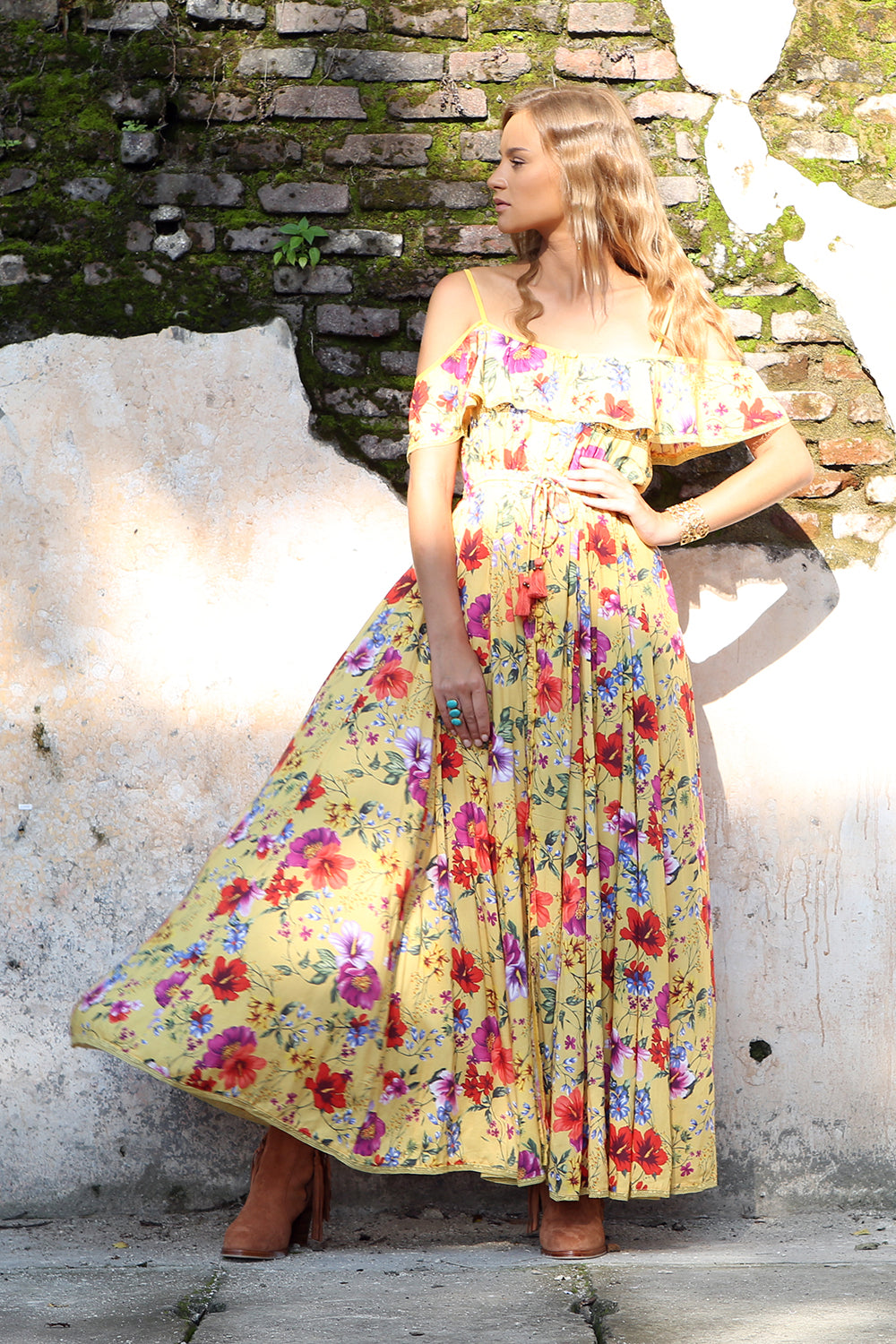 Harmonia Maxi Dress - Dandelion