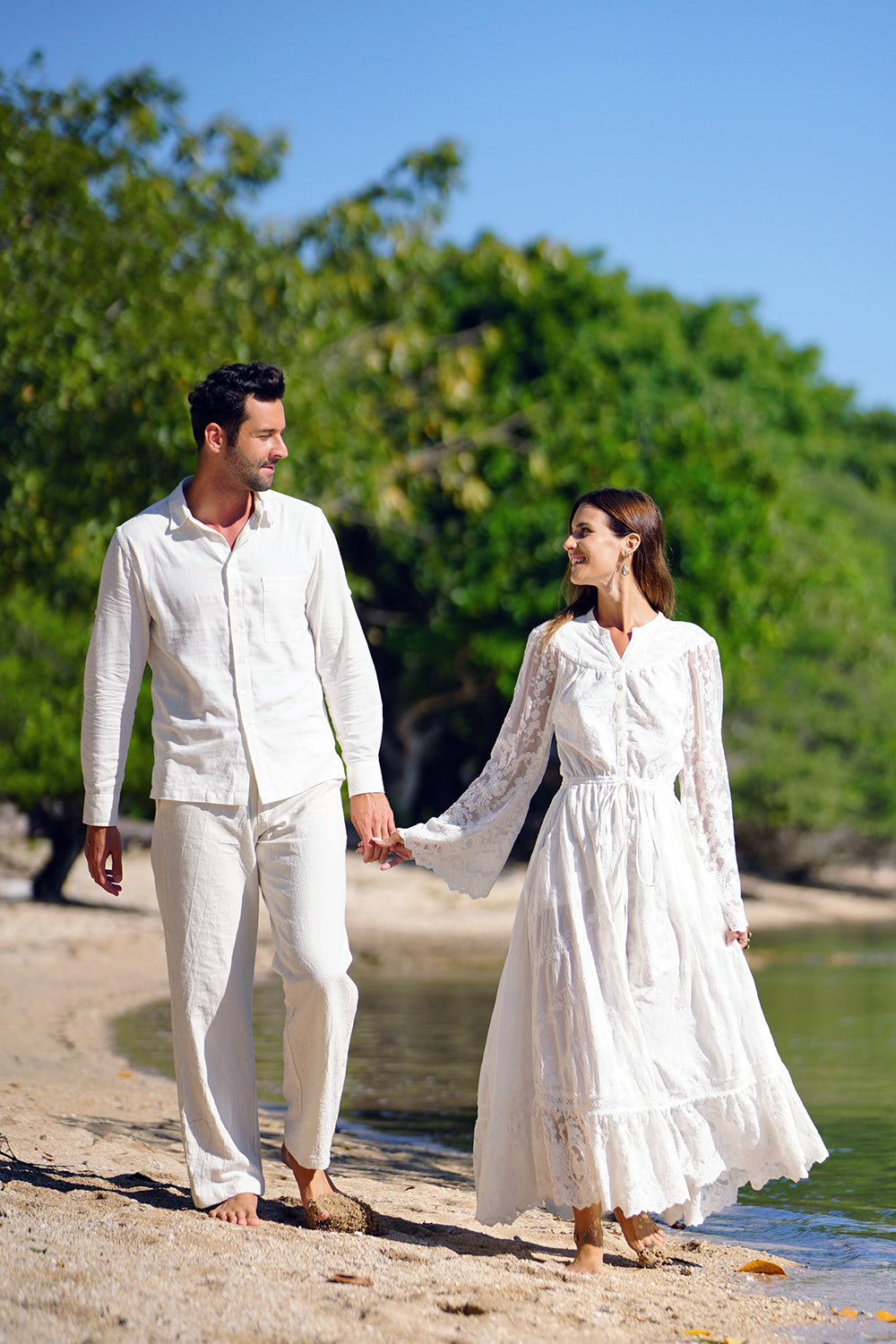 Jamie Shirt - Offwhite - Tulle and Batiste