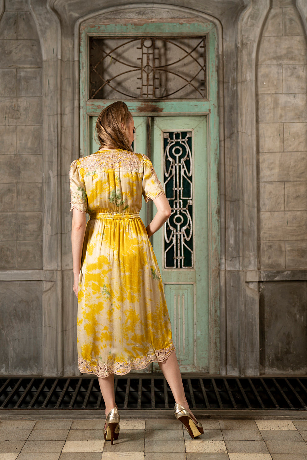 Lucy Dress - Citrine - Jewel by Tulle and Batiste