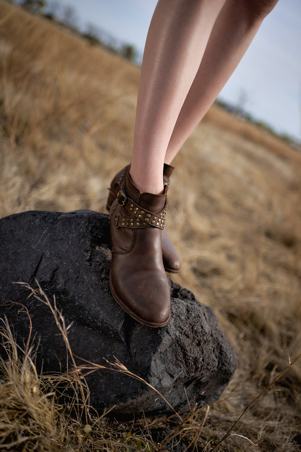 Eagle Boots - Antique Brown - The Fields of Gold by Tulle and Batiste