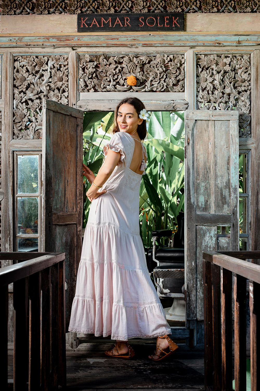 Melasti Maxi Dress - Rose Smoke - Dreamland by Tulle and Batiste