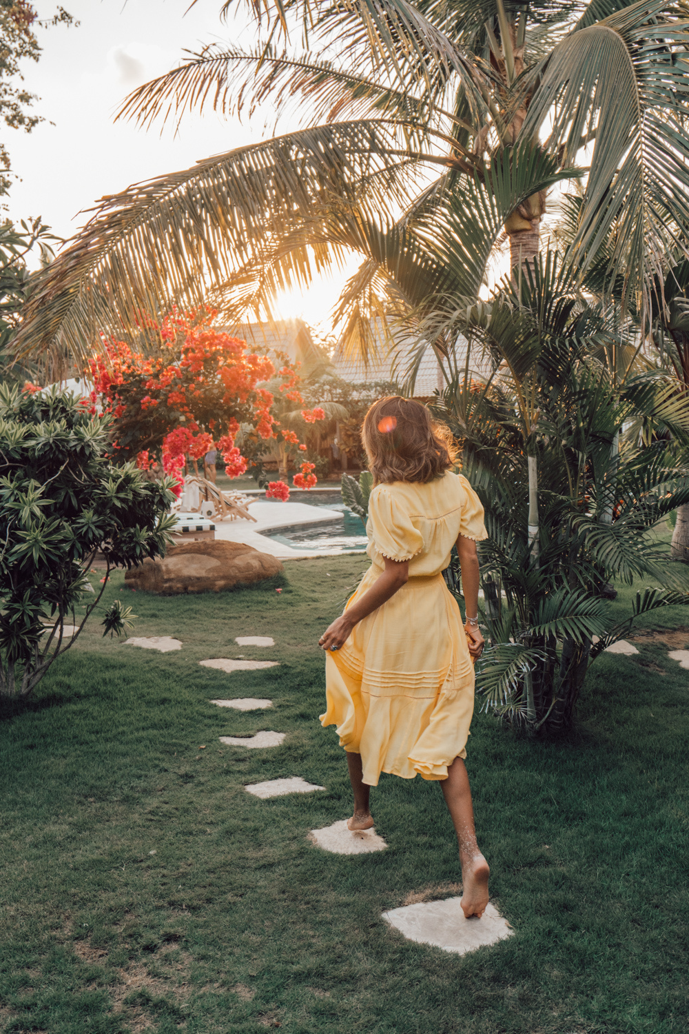 Monaco Dress - Golden Haze - Tulle and Batiste