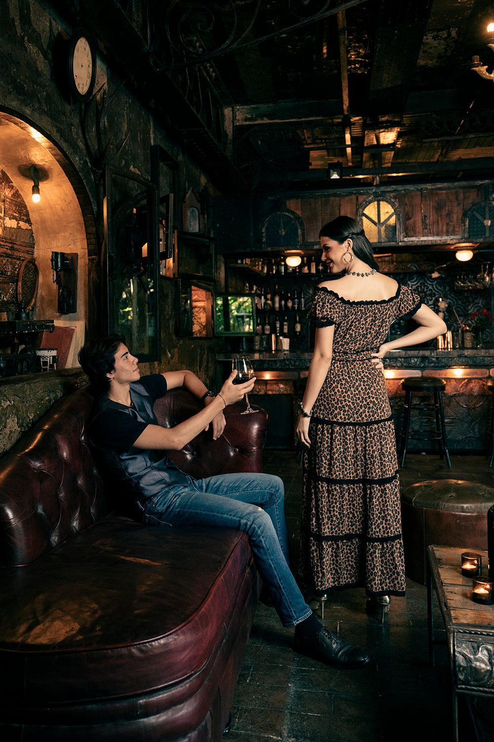 Nathalie Maxi Dress - Brunette - Night Code by Tulle and Batiste