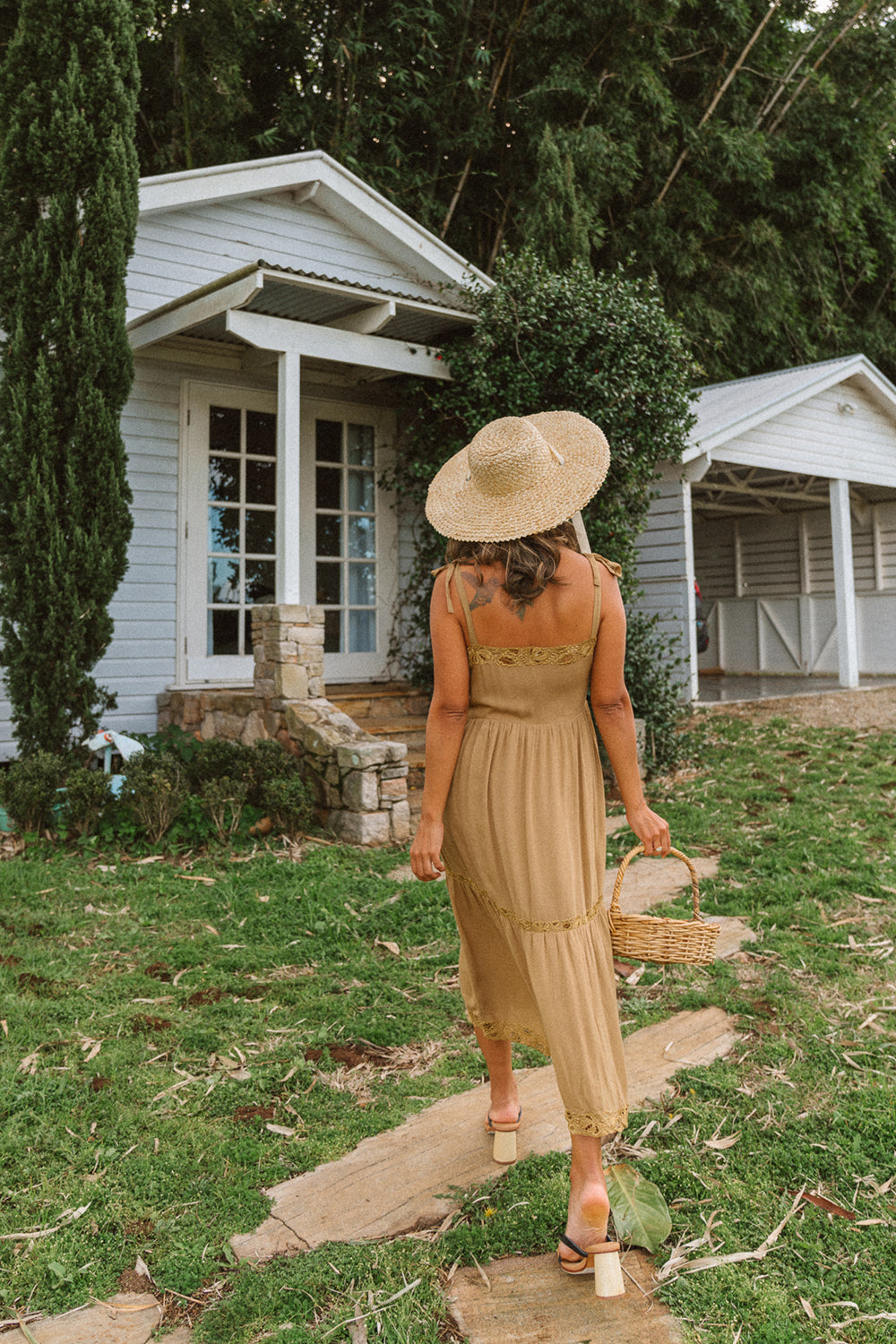 Peony Midi Dress - Tulle and Batiste