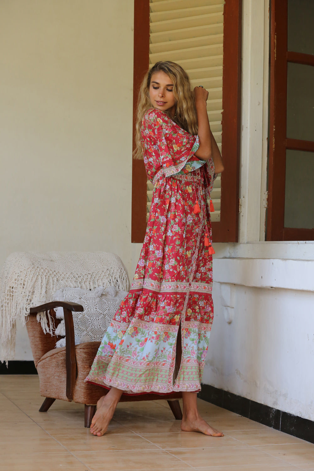 Pishon Kimono Dress