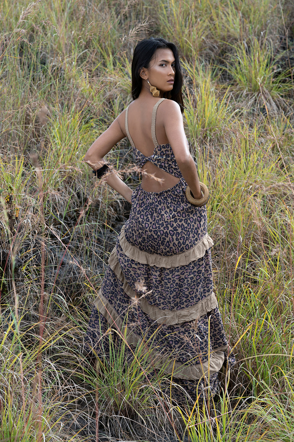 Tabitha Maxi Dress - Tulle and Batiste