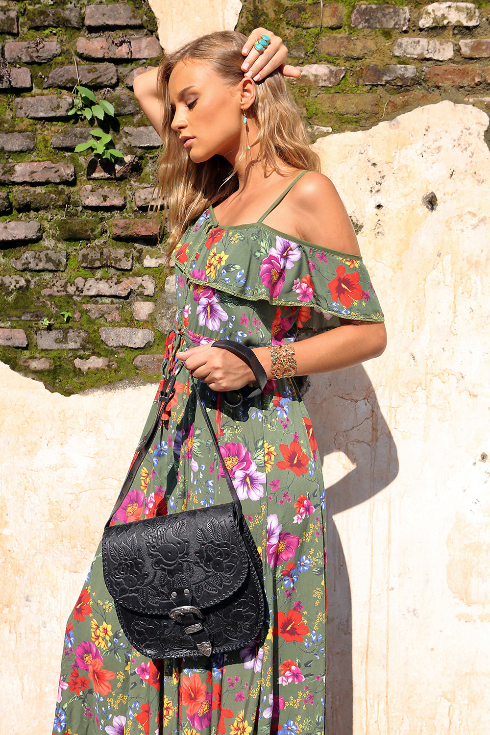 The Gypsy Queen Bag - Vintage Black - Tulle and Batiste