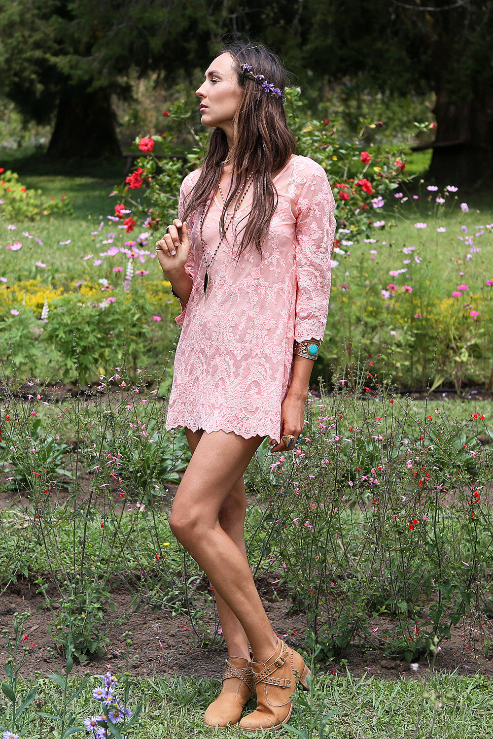 Chantilly Backless Playdress - Tulle and Batiste