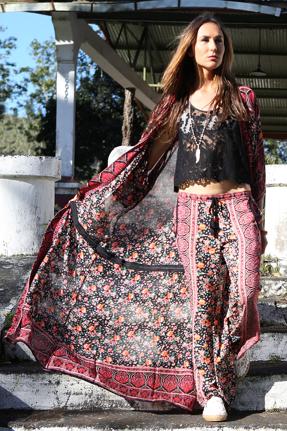 Chantilly Sleeveless Top - Tulle and Batiste