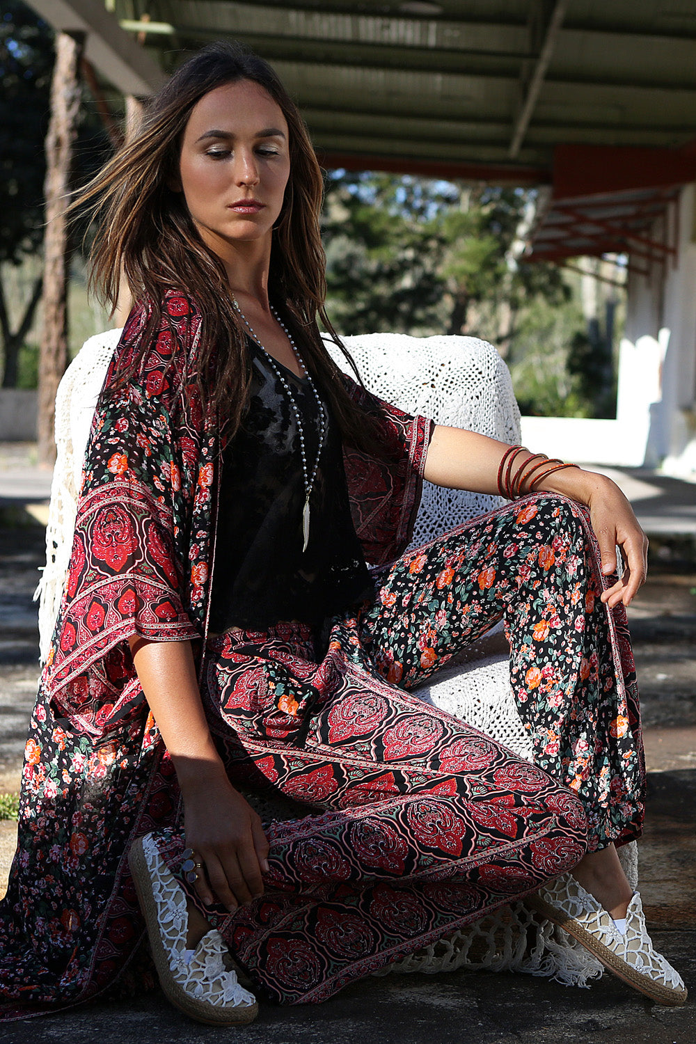 Chantilly Sleeveless Top - Tulle and Batiste