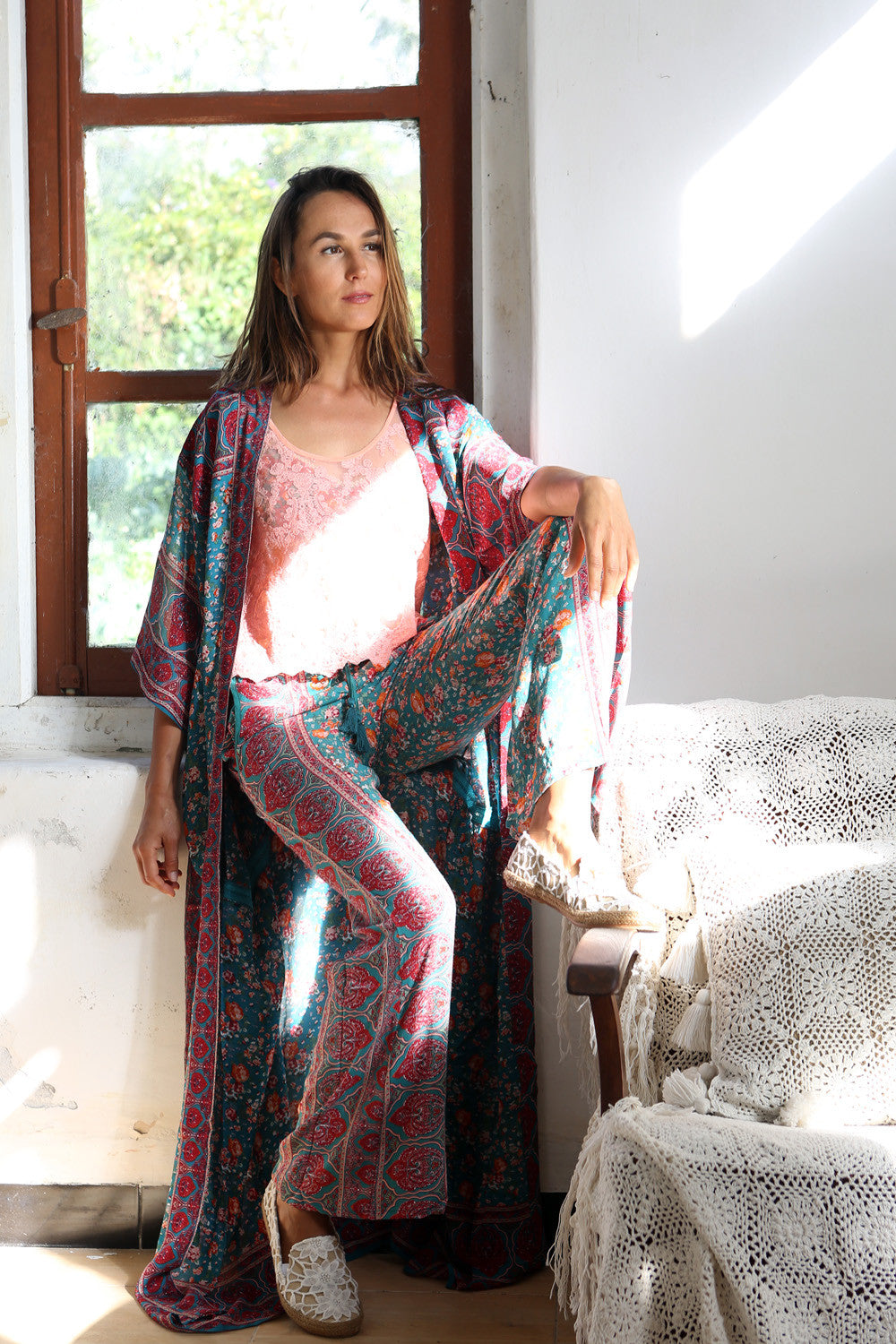 Chantilly Sleeveless Top - Tulle and Batiste