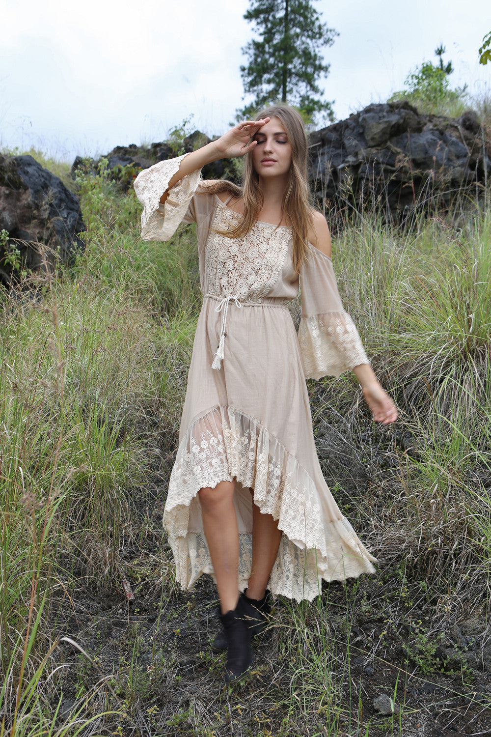 Fairy Love Maxi Dress - Tulle and Batiste