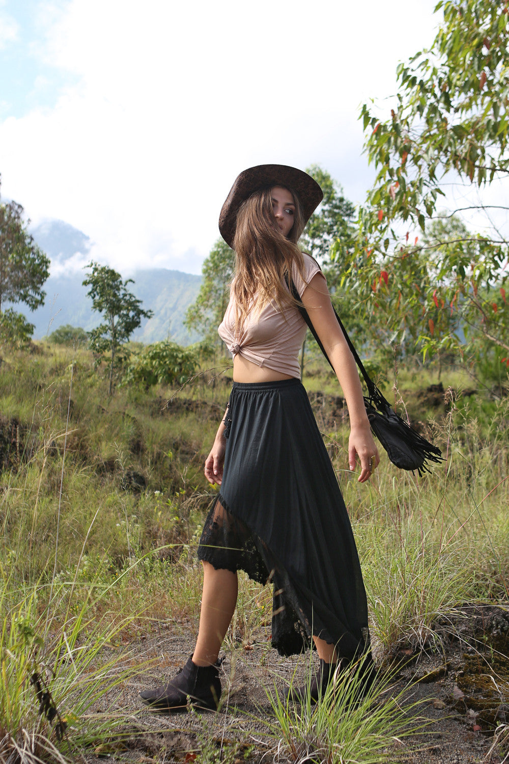 Fairy Love Maxi Skirt - Tulle and Batiste