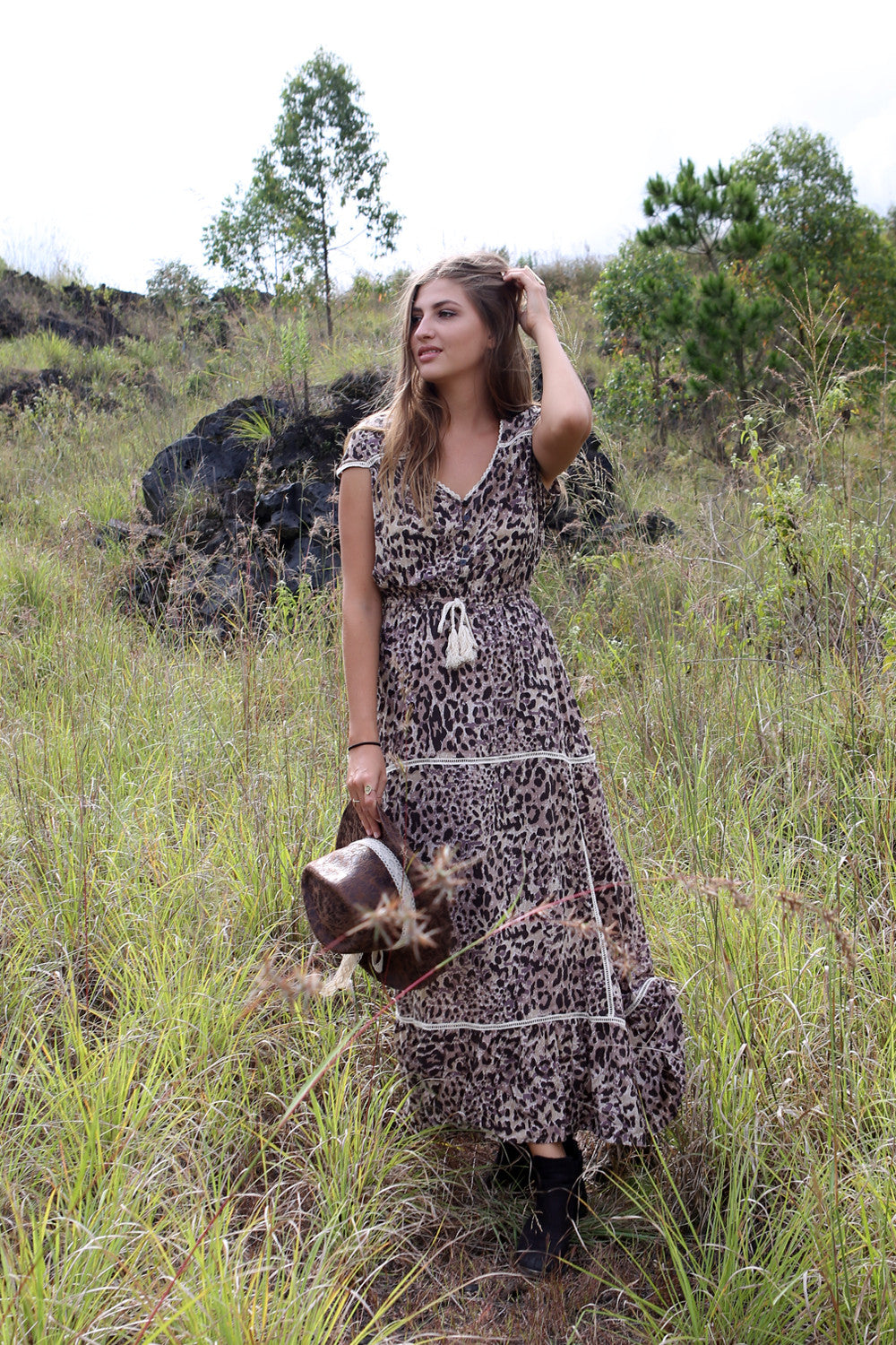 Savannah Maxi Dress - Tulle and Batiste