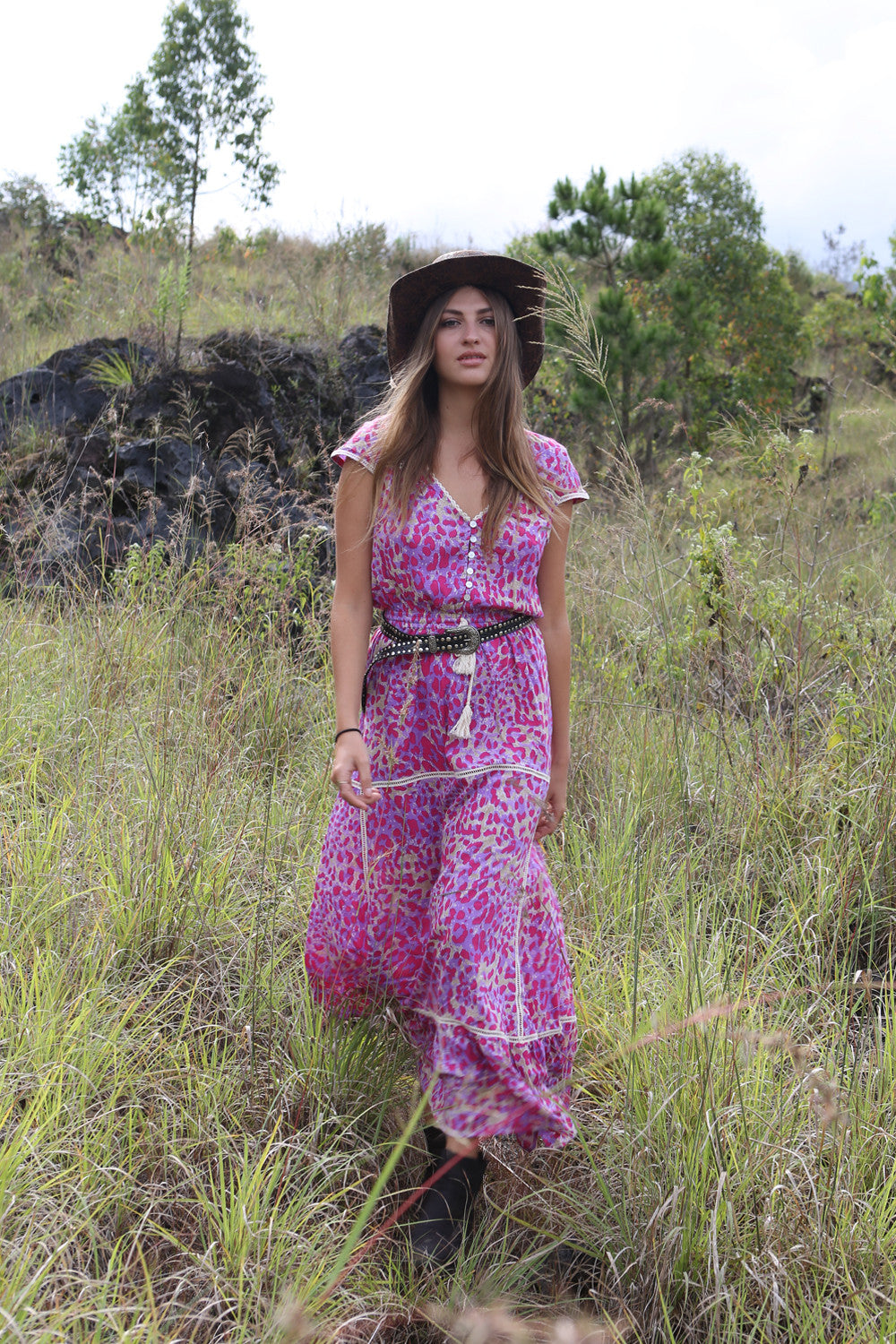 Savannah Maxi Dress - Tulle and Batiste